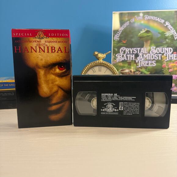 Hannibal Special Edition VHS 2001 Horror Thriller Anthony Hopkins - Picture 3 of 3